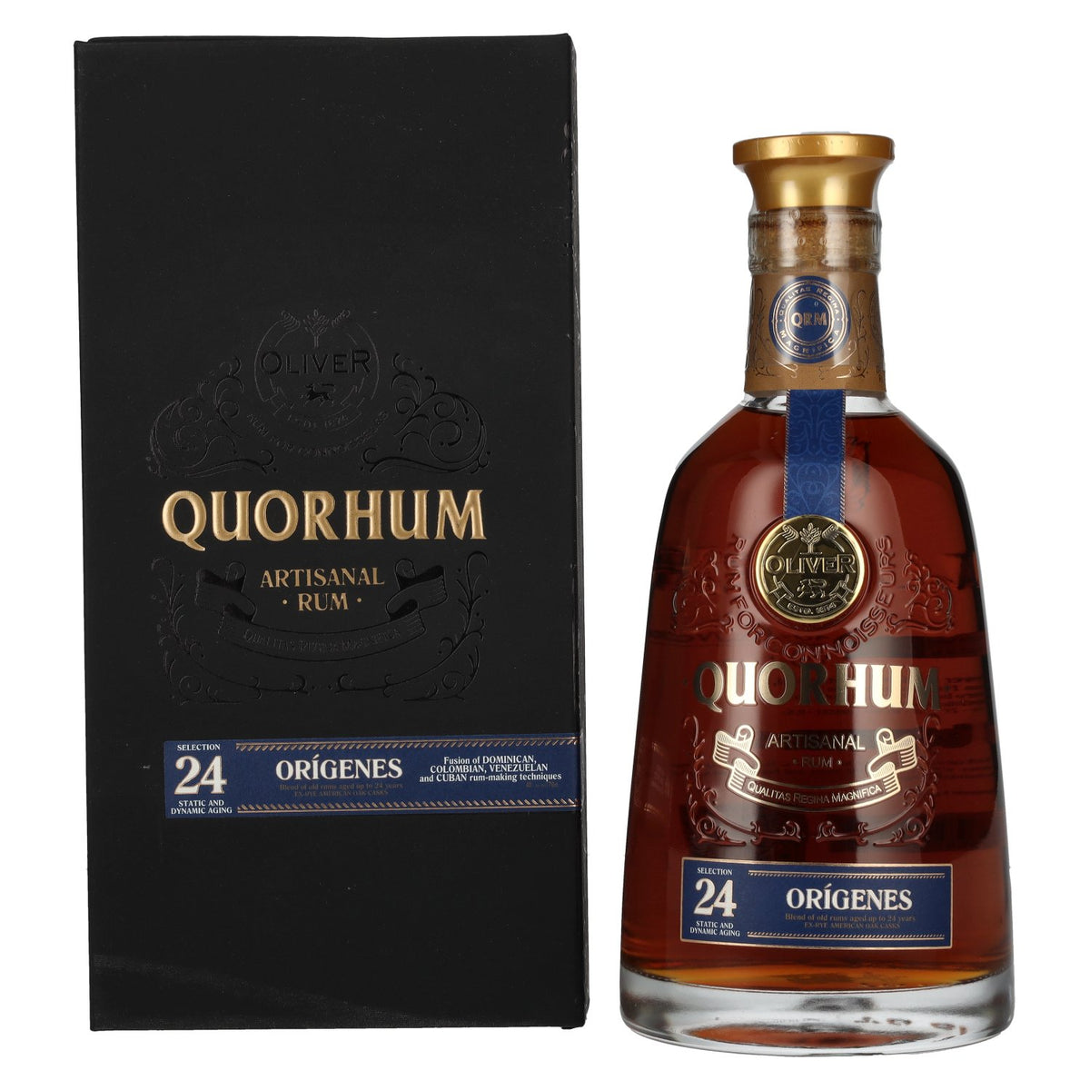 Ron Quorhum 24 Sistema Solera ORÍGENES 40% Vol. 0,7l in Geschenkbox
