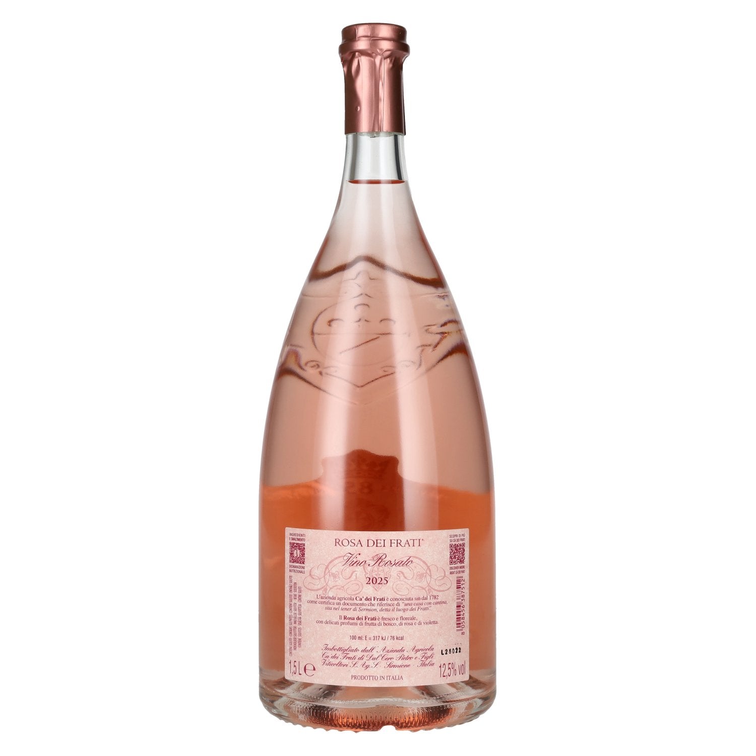 Cà dei Frati Rosa dei Frati Vino Rosato 2025 12,5% Vol. 1,5l
