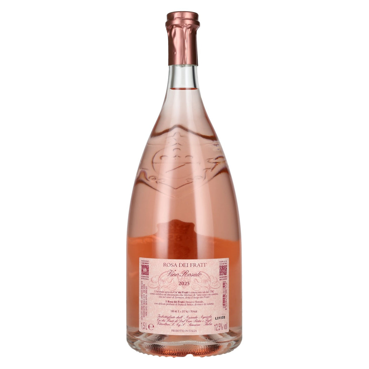 Cà dei Frati Rosa dei Frati Vino Rosato 2025 12,5% Vol. 1,5l