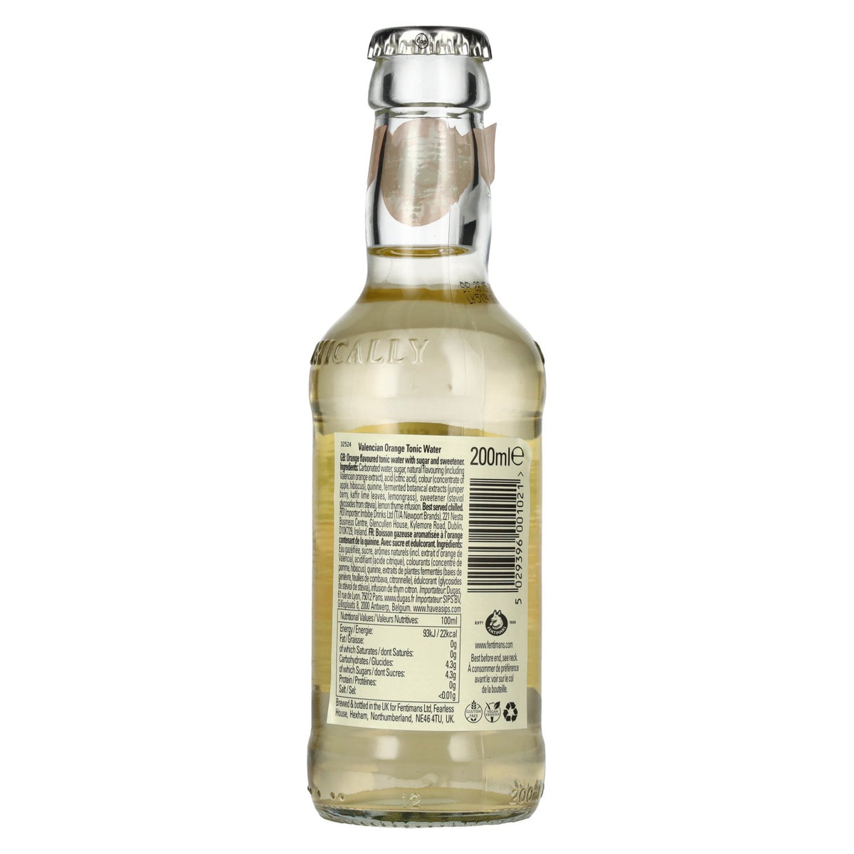 Fentimans VALENCIAN ORANGE Tonic Water 6x4x0,2l