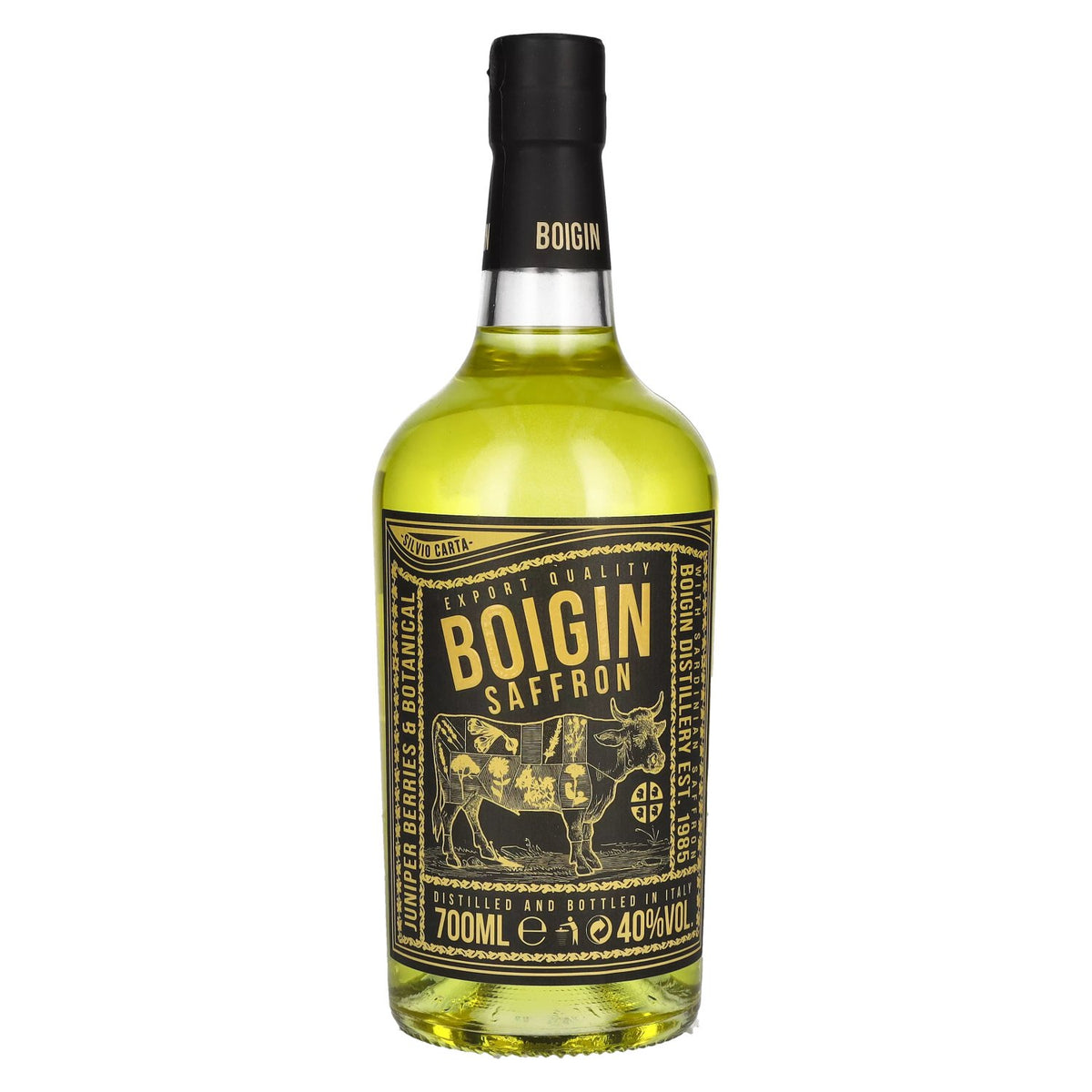 Silvio Carta Boigin Saffron Gin 40 % vol. 0,7 l