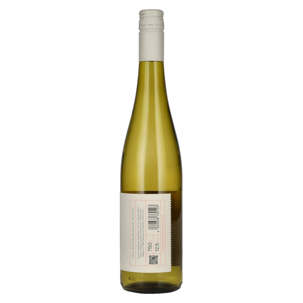 III Freunde Weißburgunder 2022 12,5% vol. 0,75 l
