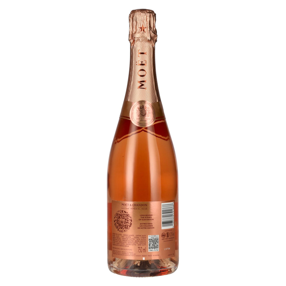 Champagne Moët &amp; Chandon N.I.R. Rosé Sec Édition Luminous 12,5 % vol. 0,75 l