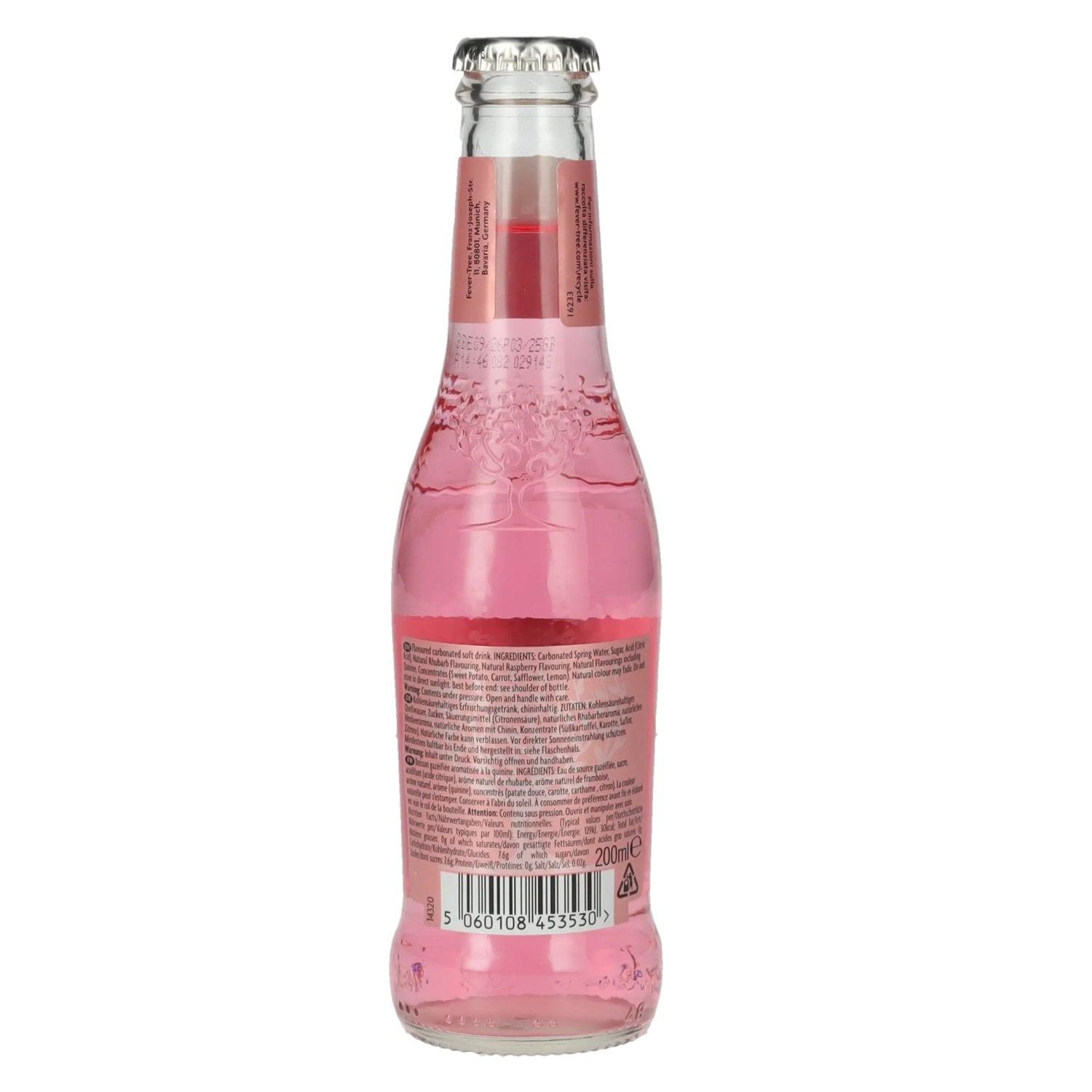 Fever-Tree Raspberry &amp; Rhubarb Tonic Water 0.2l