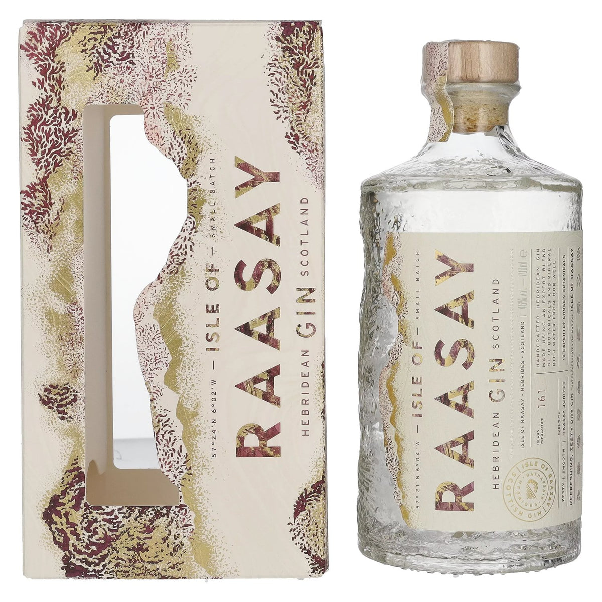 Isle of Raasay Hebridean Gin 46 % vol., 0,7 l, dans un coffret cadeau
