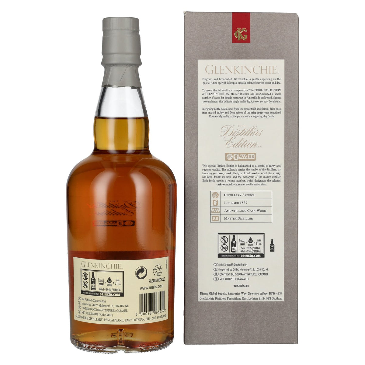 Glenkinchie The Distillers Edition Double Matured 2021 43% Vol. 0,7l in Geschenkbox