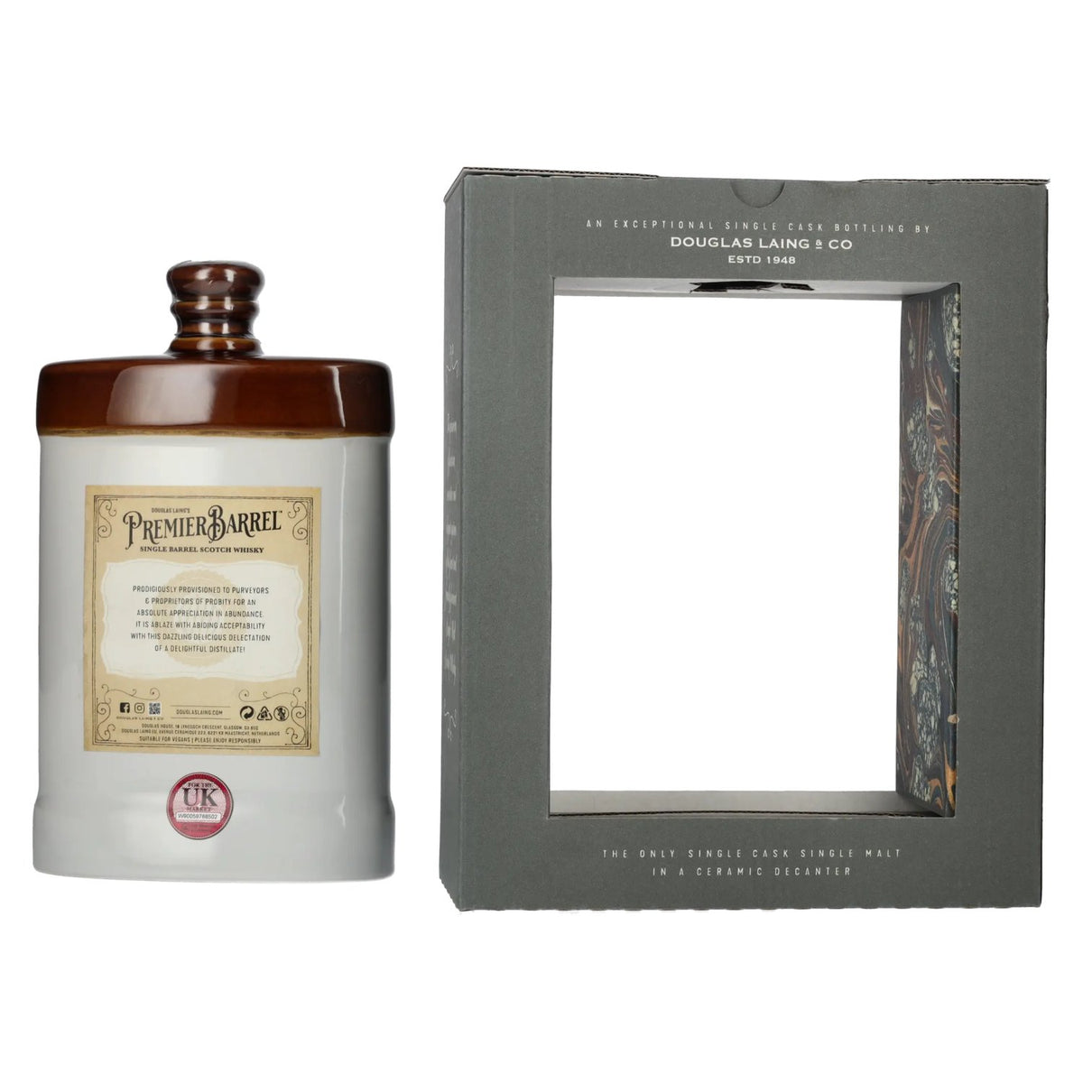 Douglas Laing PREMIER BARREL Fettercairn 10 Years FATHER'S DAY 46% vol. 0,7 l in geschenkverpakking