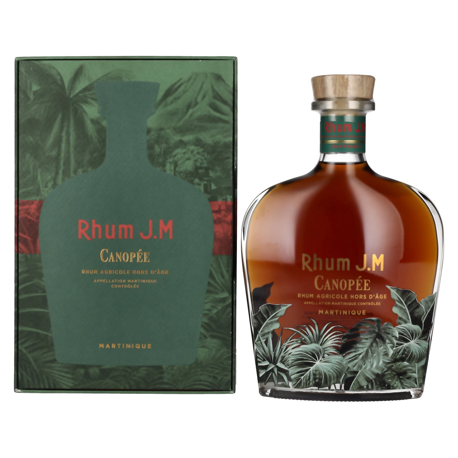 Rhum J.M Canopée Martinique Agricole Hors D'Âge 46% Vol. 0,7l in geschenkverpakking