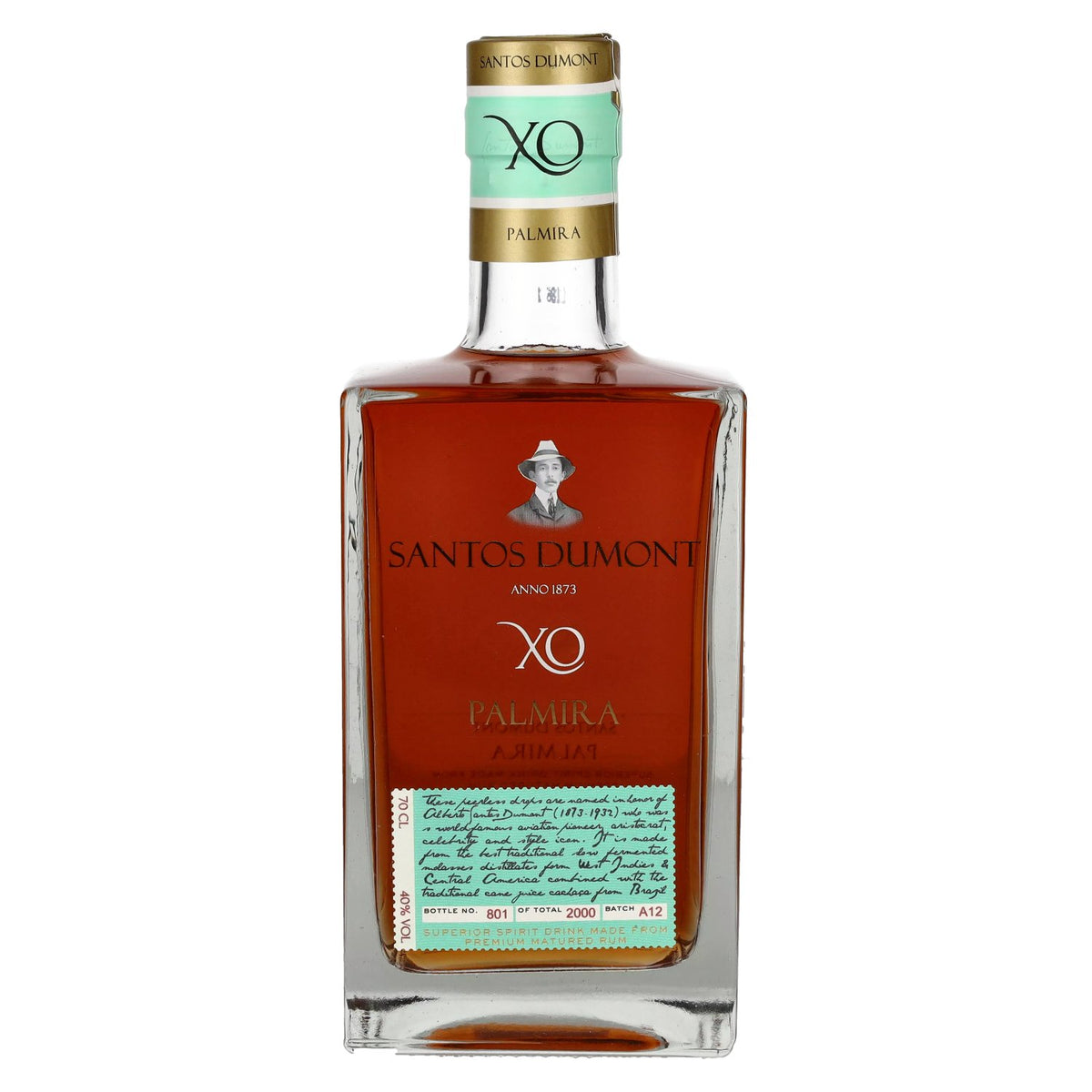 Santos Dumont XO Palmira Superior Spirit Drink 40 % vol. 0,7 l