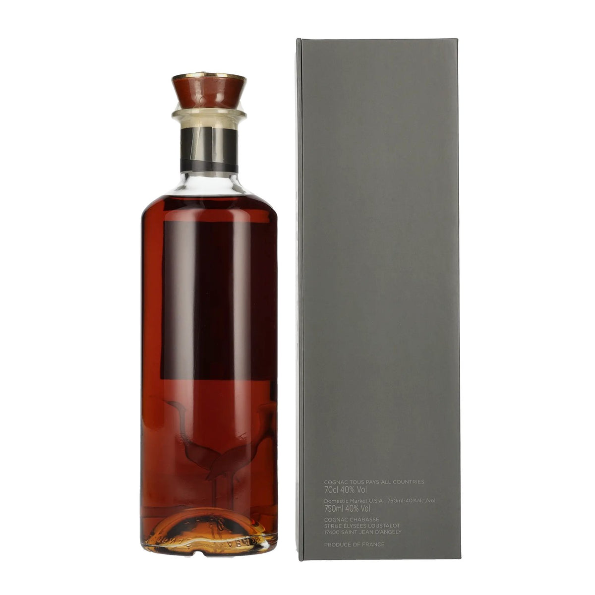 Chabasse XO EXCEPTION Cognac 40% Vol. 0,7l en boîte cadeau