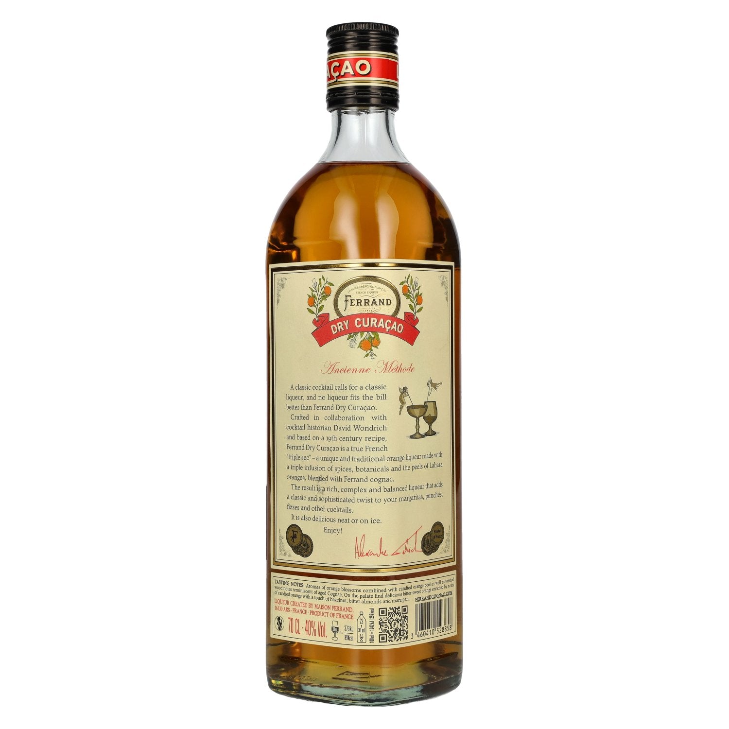 Pierre Ferrand Triple Sec Curaçao sec 40 % vol. 0,7 l