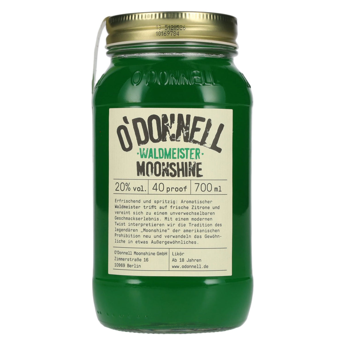 O'Donnell Moonshine WALDMEISTER Likör 20% Vol. 0,7l