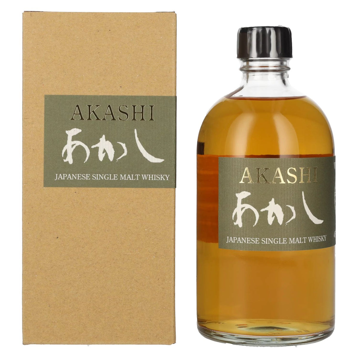 White Oak Akashi Whisky Single Malt 46% ABV, 0.5 l, in a gift box