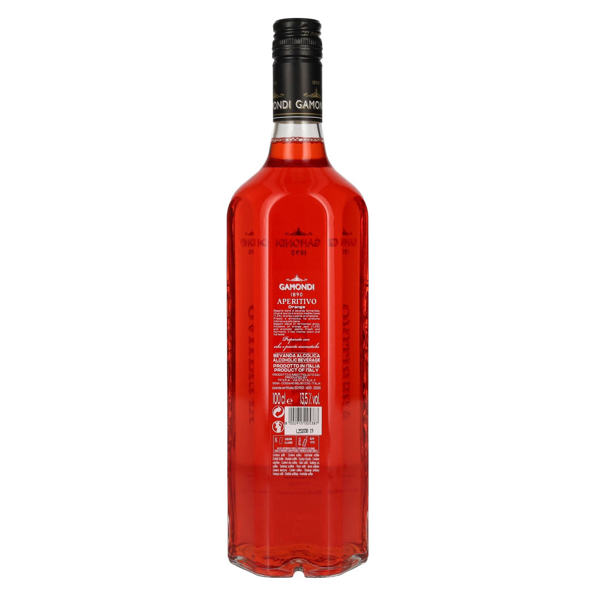 Gamondi Aperitivo Orange Mediterranean 13,5% Vol. 1l