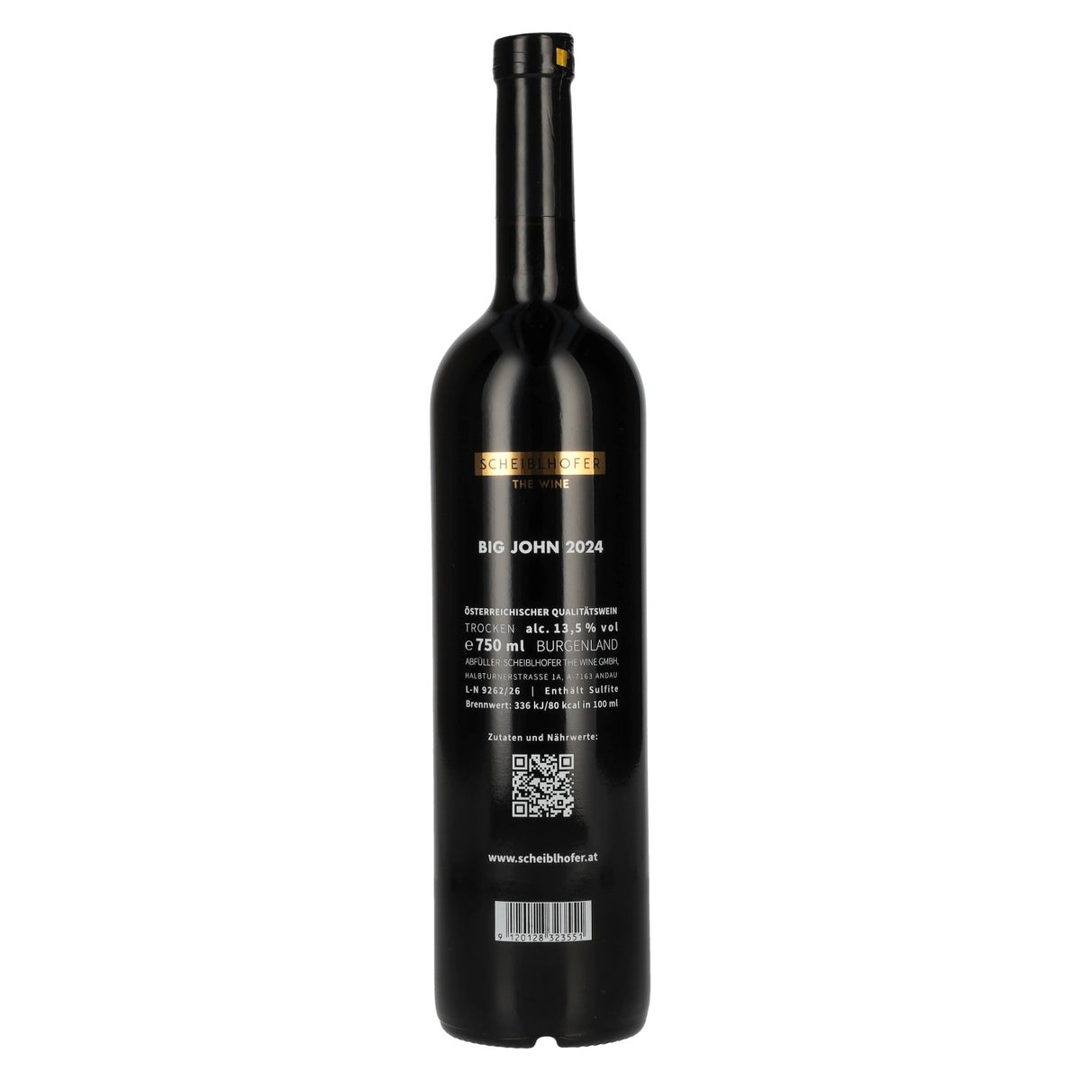 Scheiblhofer Big John Cuvée Réserve 2024 13,5 % vol. 0,75 l