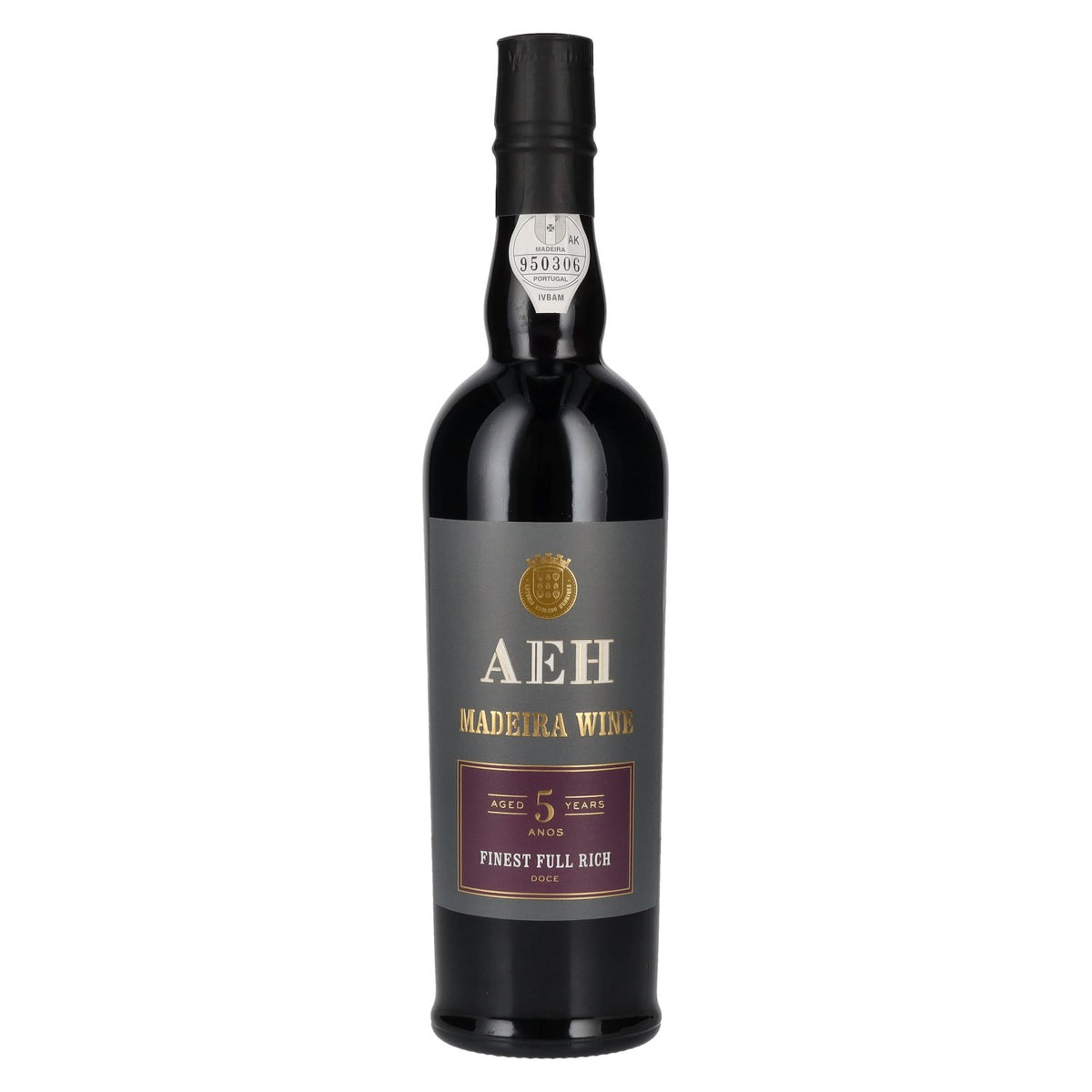 AEH 5 Jaar Oude Fijnste Volle Rijke Doce Madeira Wijn 19% Vol. 0,5l
