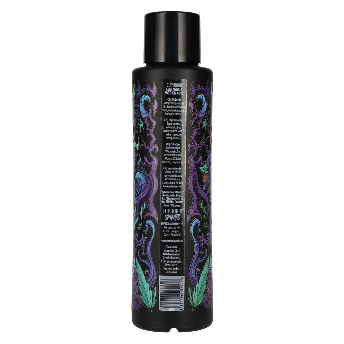 Euphoria Cannabis Vodka Madness Edition 40% ABV 0.5l