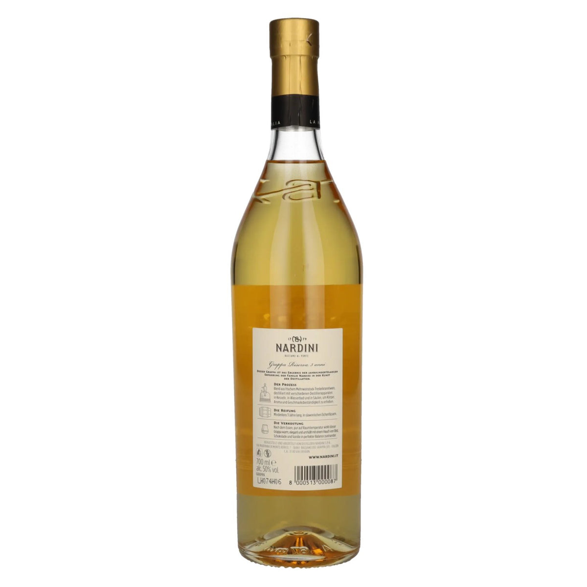 Nardini Grappa Riserva 50% vol. 0,7 l