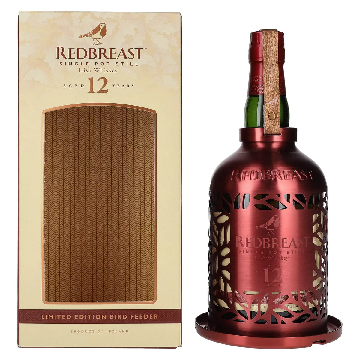 Redbreast 12 ans d'âge, édition limitée « White Edition », Bird Feeder 2022, 40 % vol., 0,7 l, dans un coffret cadeau