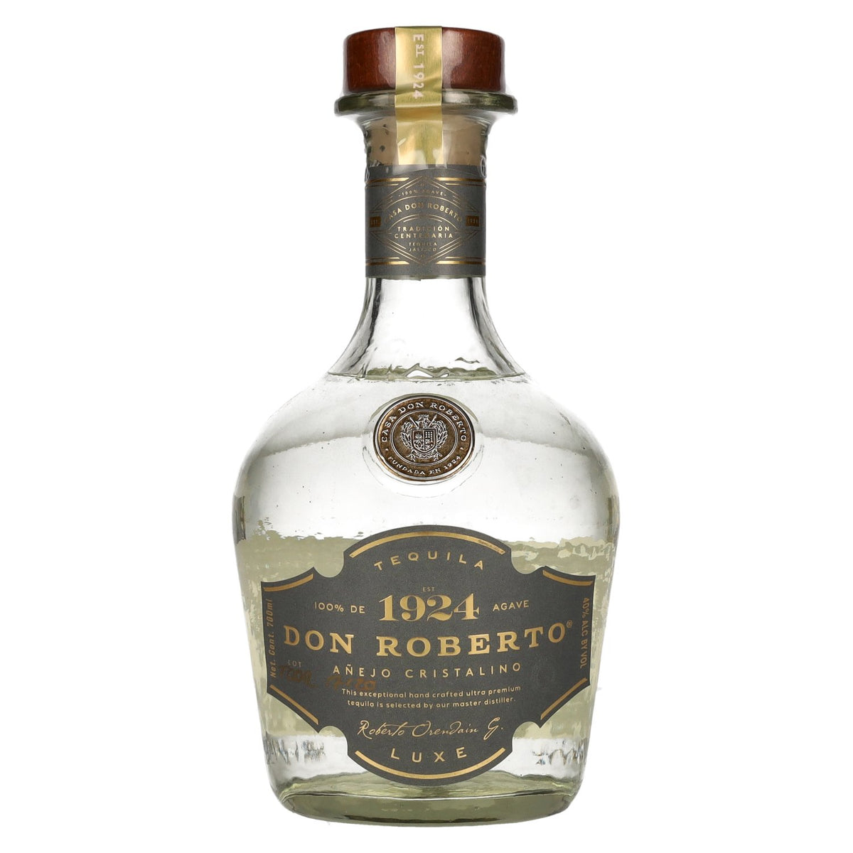 Don Roberto AÑEJO CRISTALINO 100 % agave, 40 % vol., 0,7 l