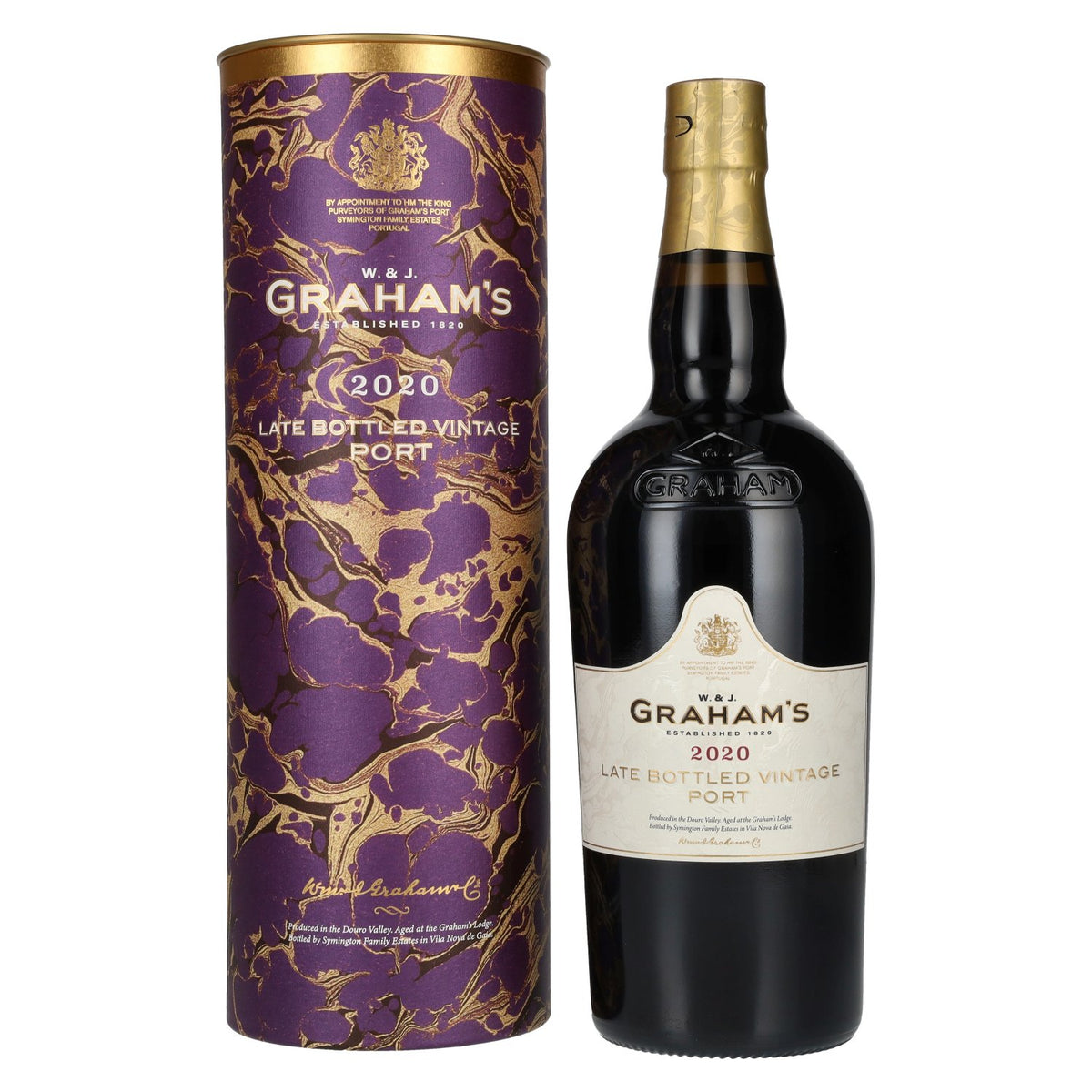W. &amp; J. Graham's Late Bottled Vintage Port 2020 20% Vol. 0,75l in gift box