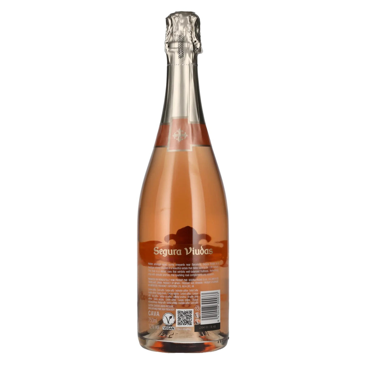 Segura Viudas CAVA Rosé 12% vol. 0,75 l
