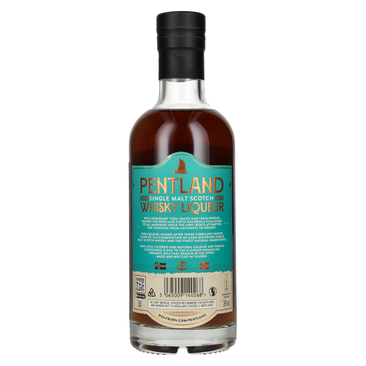 Wolfburn PENTLAND Single Malt Scotch Whisky Likeur 26% Vol. 0,5l