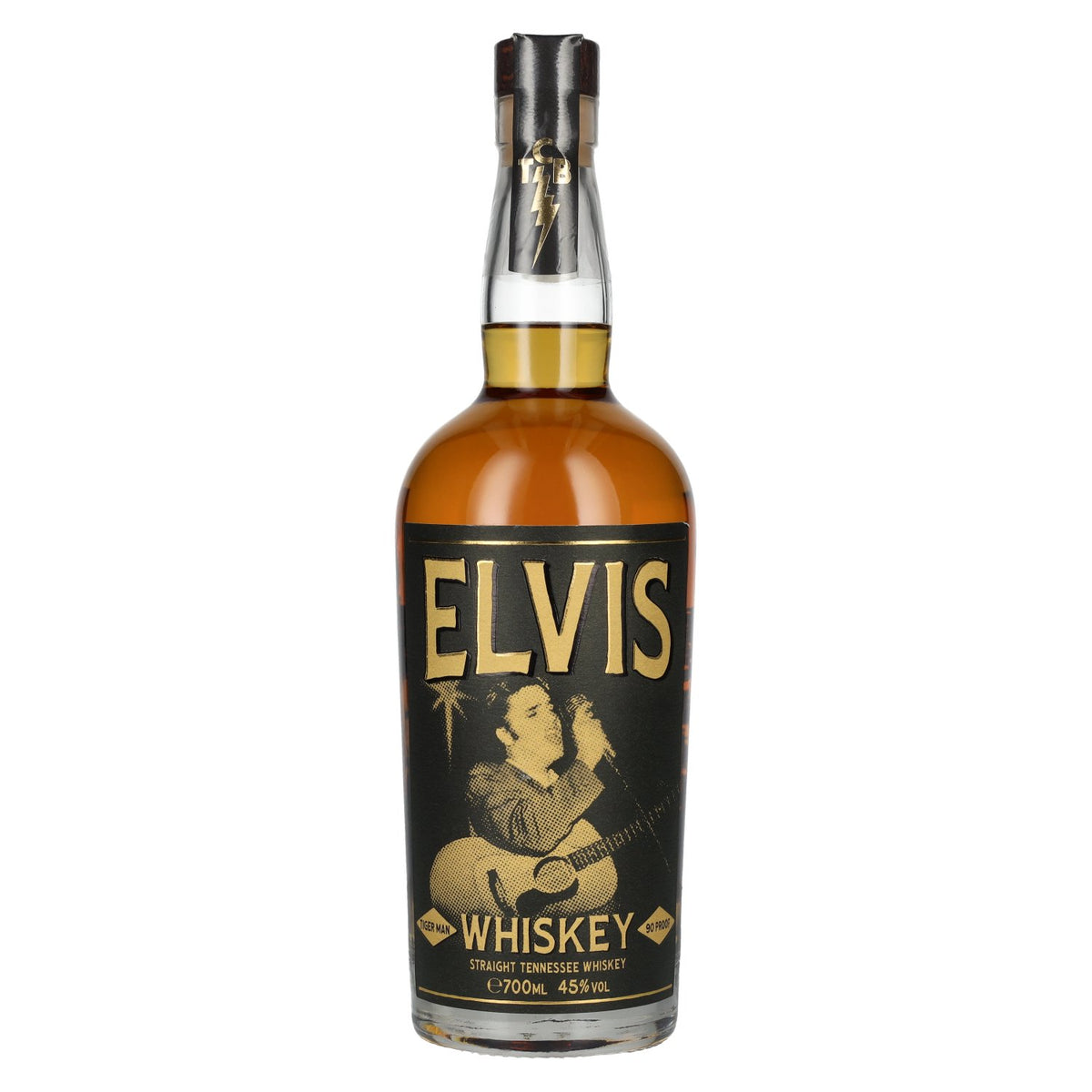 Elvis TIGER MAN Straight Tennessee Whiskey 45% vol. 0,7 l