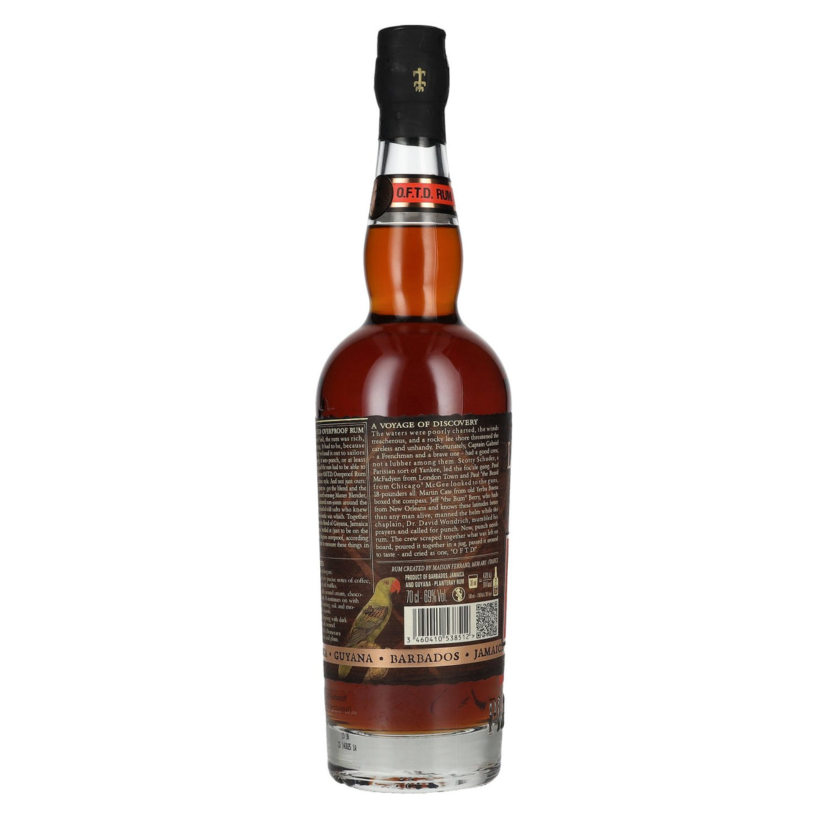 Planteray Ö Rum O.F.T.D. Overproof Rum 69% vol. 0,7 l