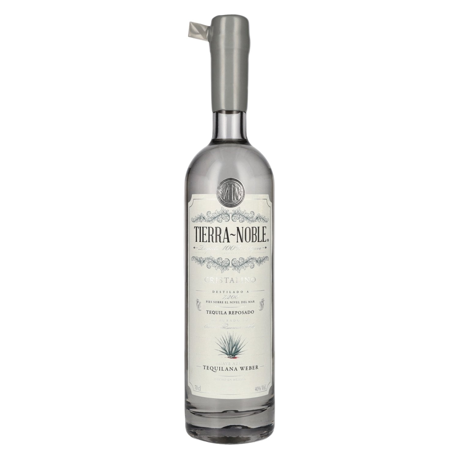 Tierra-Noble Cristalino Reposado Tequila 100% Agave 40% Vol. 0,7l