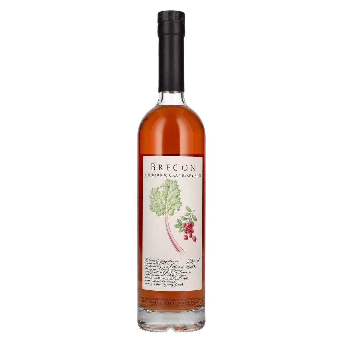 Brecon RHUBARB &amp; CRANBERRY Gin 37,5% vol. 0,7l