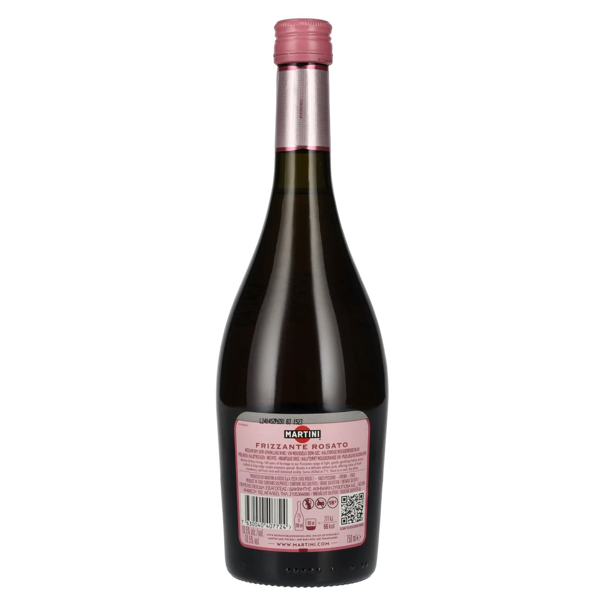 Martini Frizzante ROSATO Medium Dry 10,5% Vol. 0,75l
