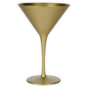 Stölzle Lausitz ‘Elements’ gold martini glass, without measurement markings