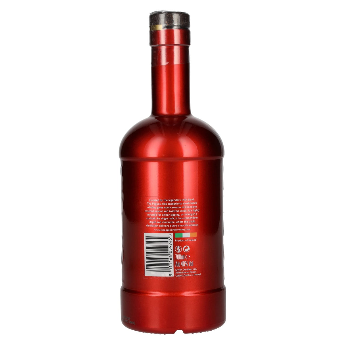 The Pogues: The Official Irish Whisky of the Legendary Band – Single Malt Irish Whisky, 40% vol., 0.7 l