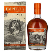 Emperor Mauritian Rum ROYAL SPICED 40% ABV 0.7l in a gift box