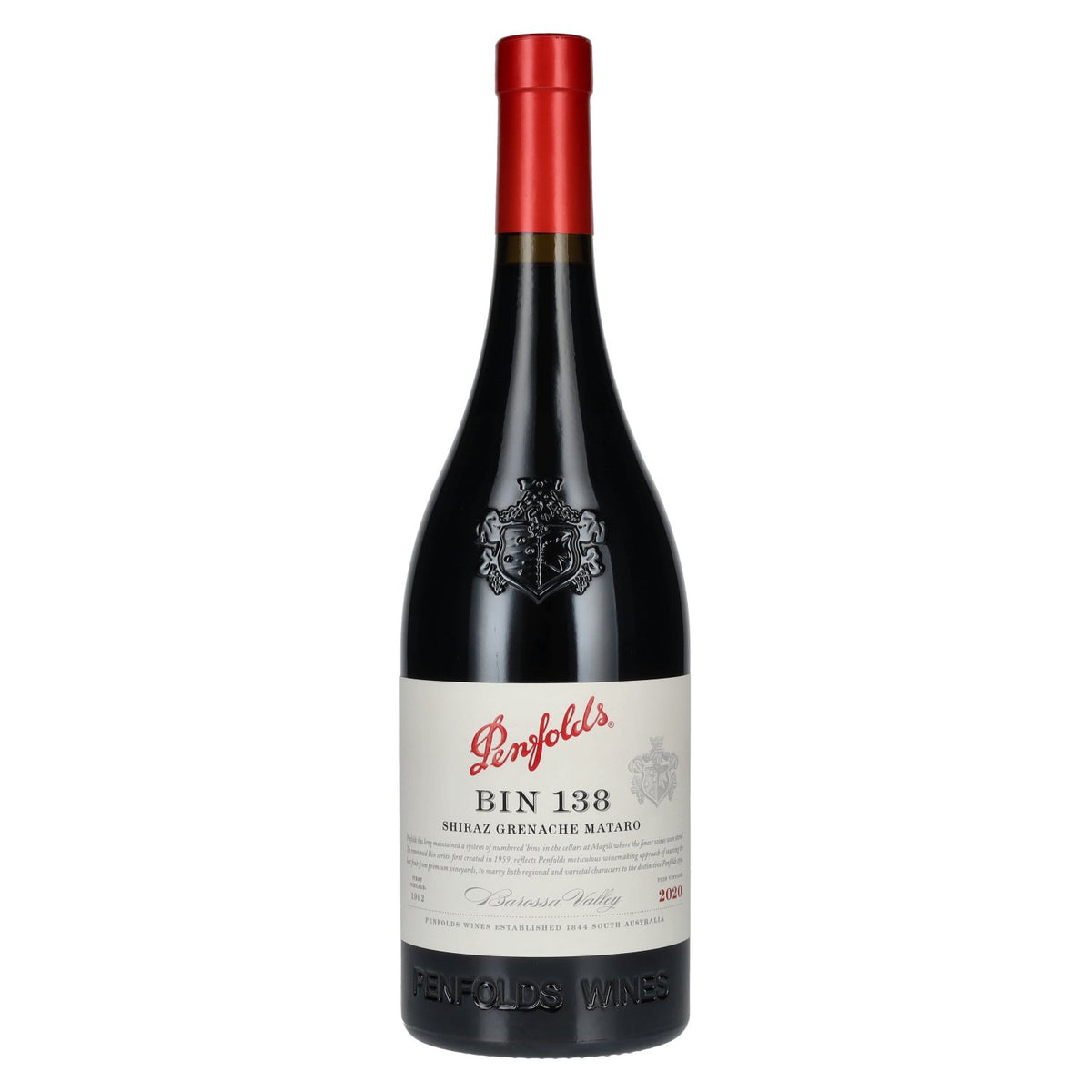 Penfolds BIN 138 Shiraz Grenache Mataro 2020 14,5% vol. 0,75 l