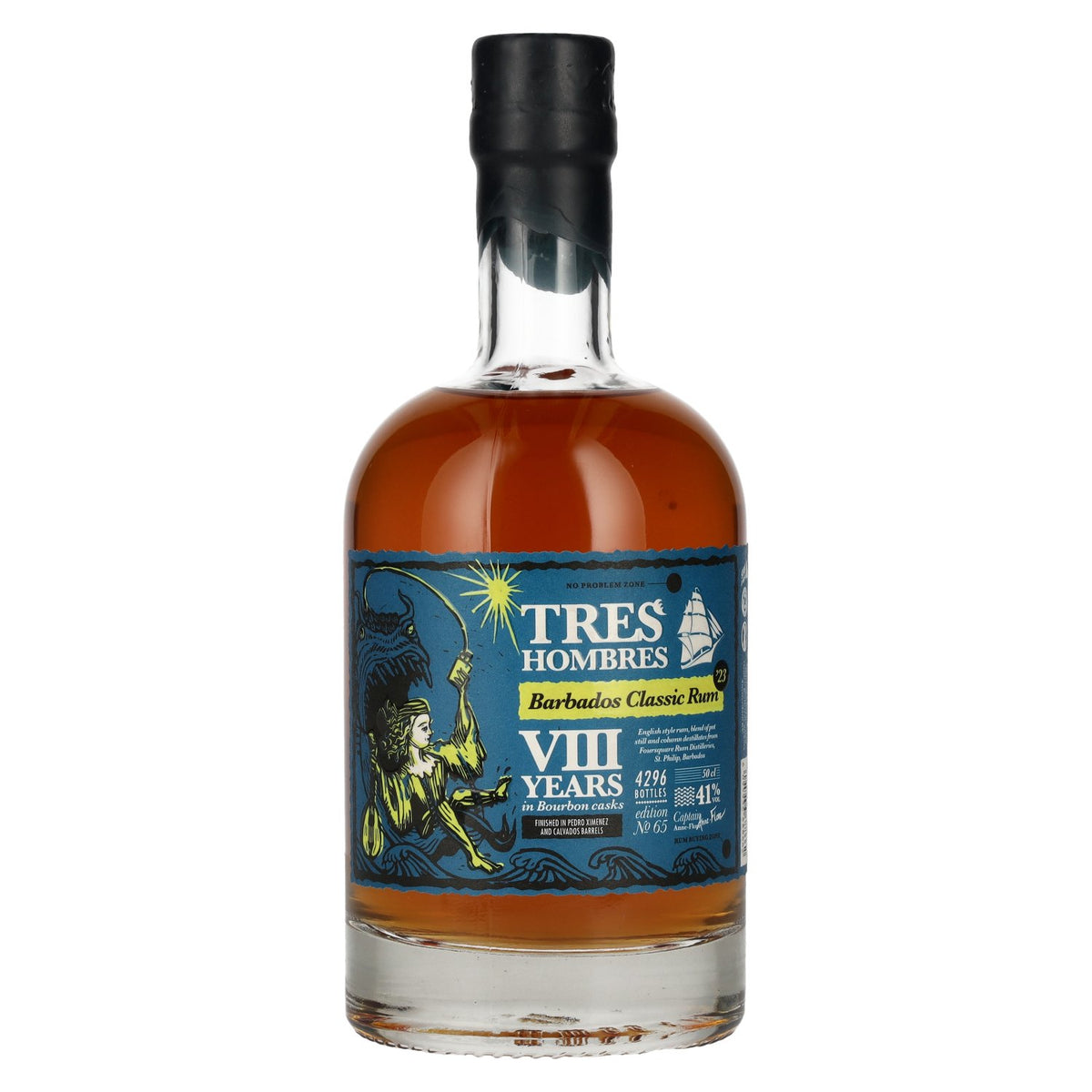 Tres Hombres Barbados Classic 8 Years Edition 65 2023 41% vol. 0.5 l