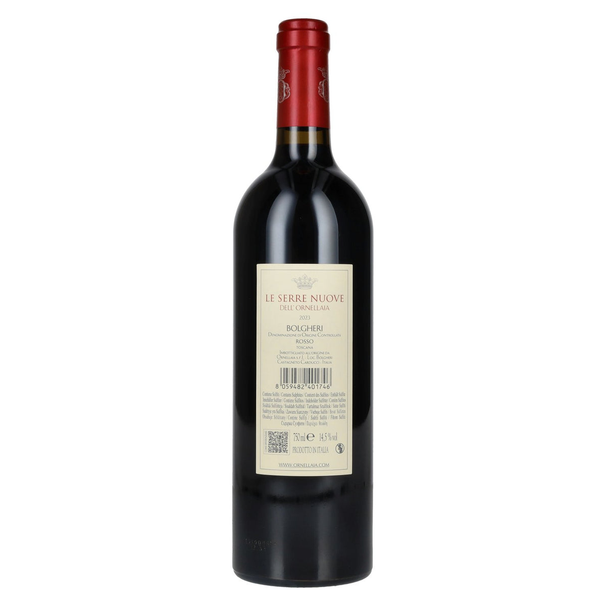 Le Serre Nuove dell‘Ornellaia Bolgheri DOC 2023 14,5% Vol. 0,75l