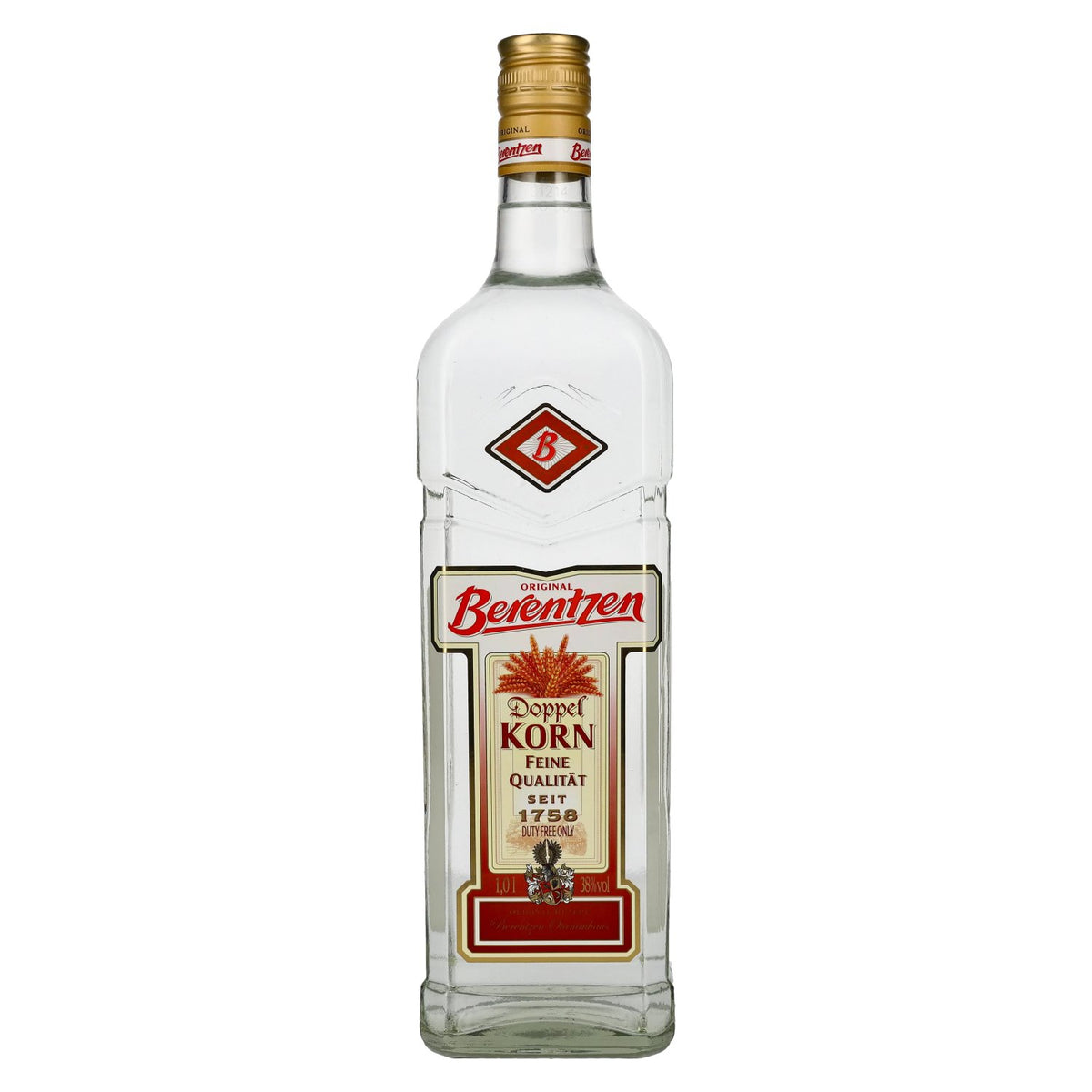 Berentzen Doppelkorn 38% vol. 1l