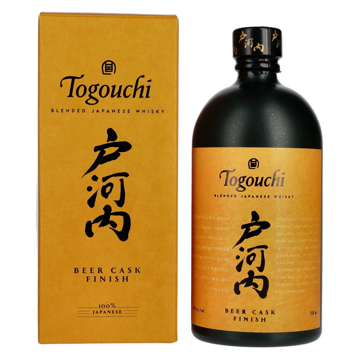 Togouchi Japanese Blended Whisky Beer Cask Finish 40% Vol. 0,7l in Geschenkbox