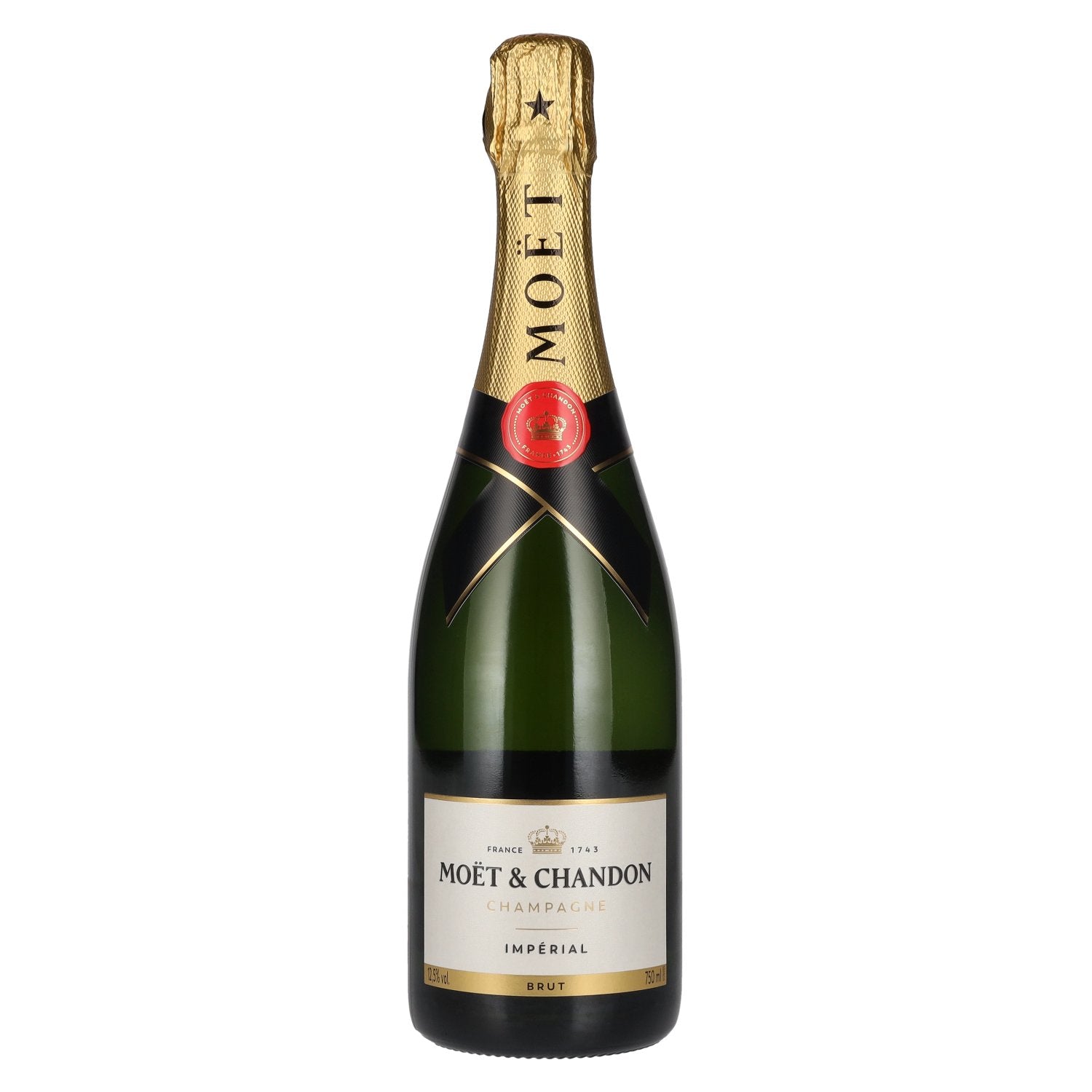 Moët &amp; Chandon Champagne IMPÉRIAL Brut 12,5% Vol. 0,75l