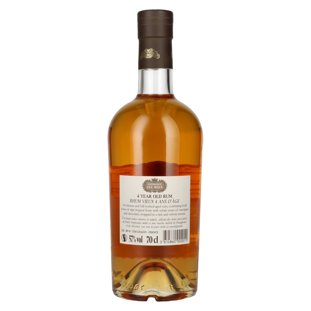 Compagnie des Indes NAVY STRENGTH Jamaica 4 Year Old Rum 57% Vol. 0,7l