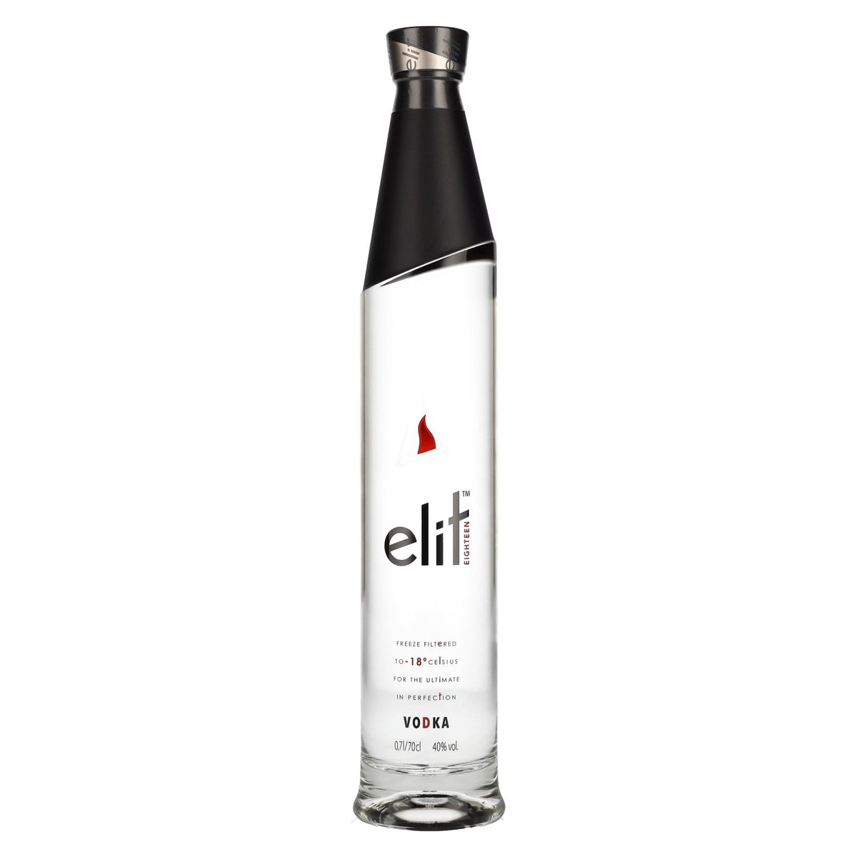 Elit Eighteen Vodka 40% ABV 0.7 litres