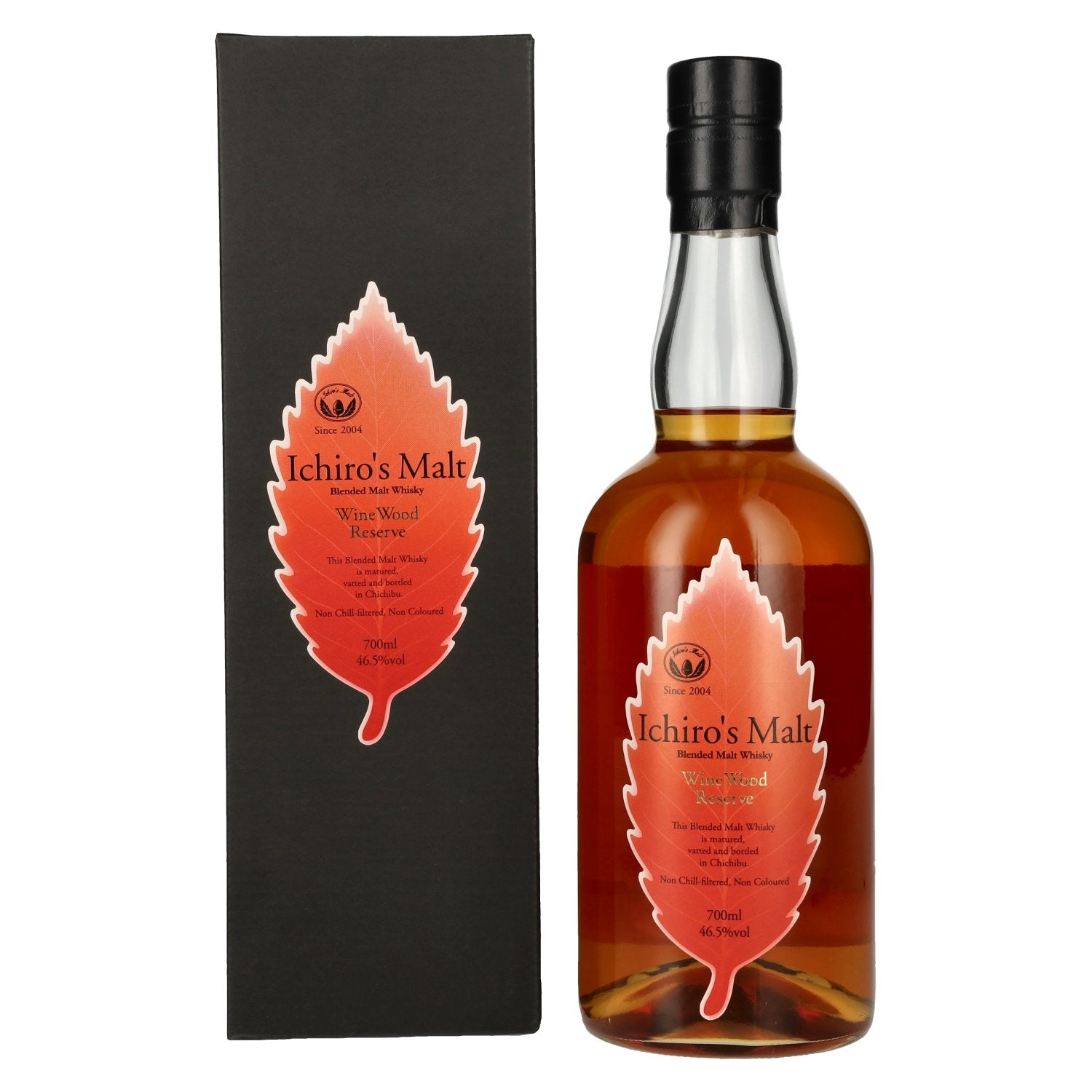 Chichibu Ichiro's Malt Wine Wood Reserve Blended Malt Whisky 46,5% Vol. 0,7l in Geschenkbox