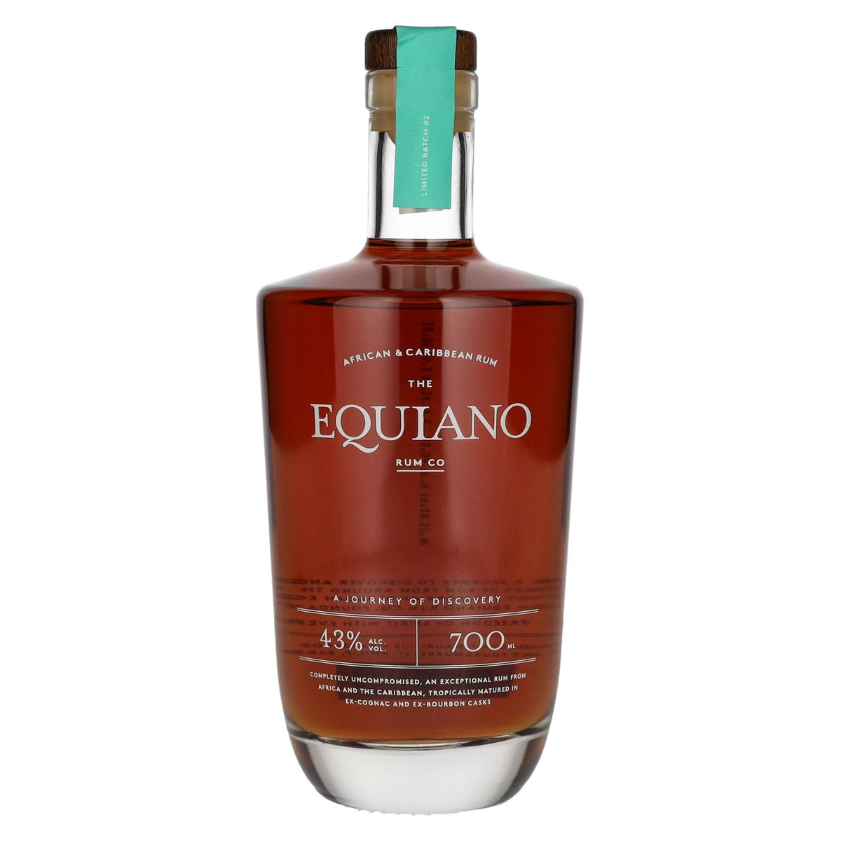 The Equiano Rum Co 43% ABV 0.7l