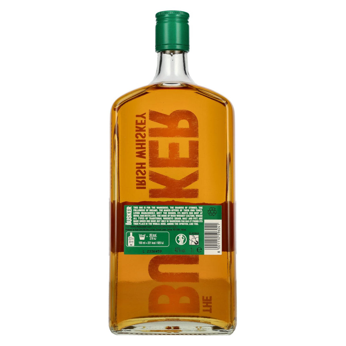 The Busker Triple Cask Triple Smooth Irish Whiskey 40% vol. 1 l