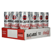 Rhum Bacardi &amp; Coca Cola 5 % vol., 12 canettes de 0,25 l, consigne