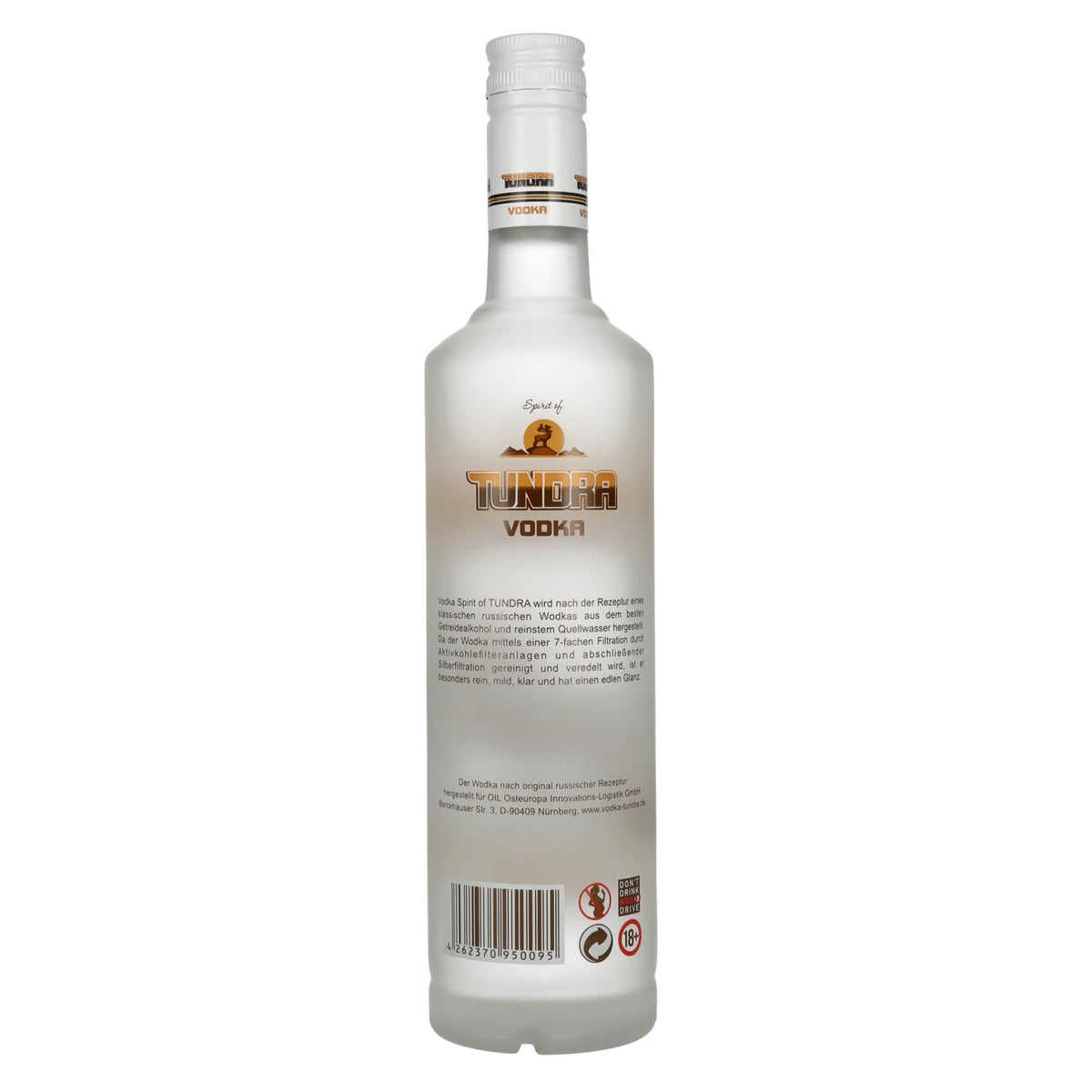 Tundra Vodka 40% vol. 0.7 l