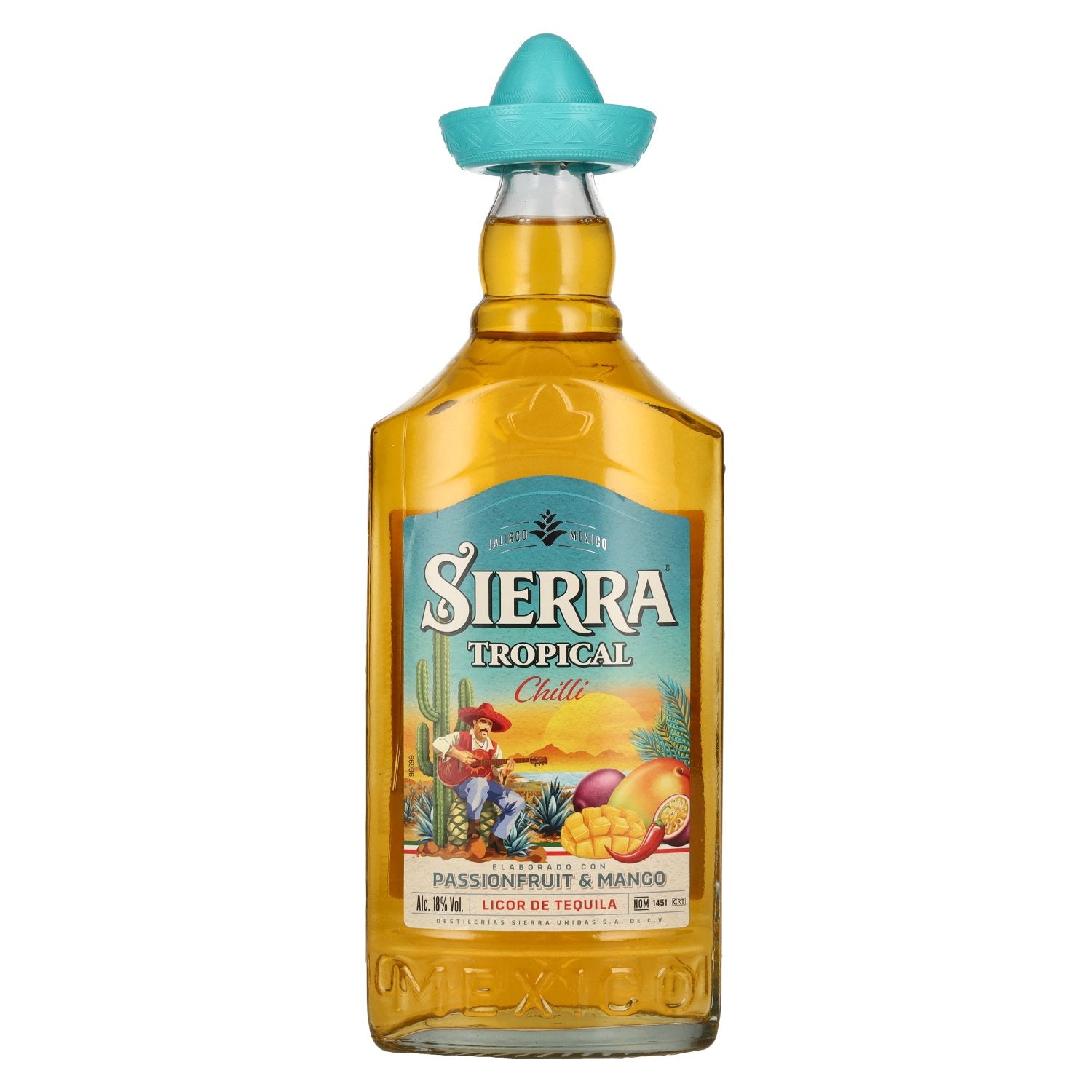 Sierra Licor de Tequila Tropical Chilli 18% Vol. 0,7l