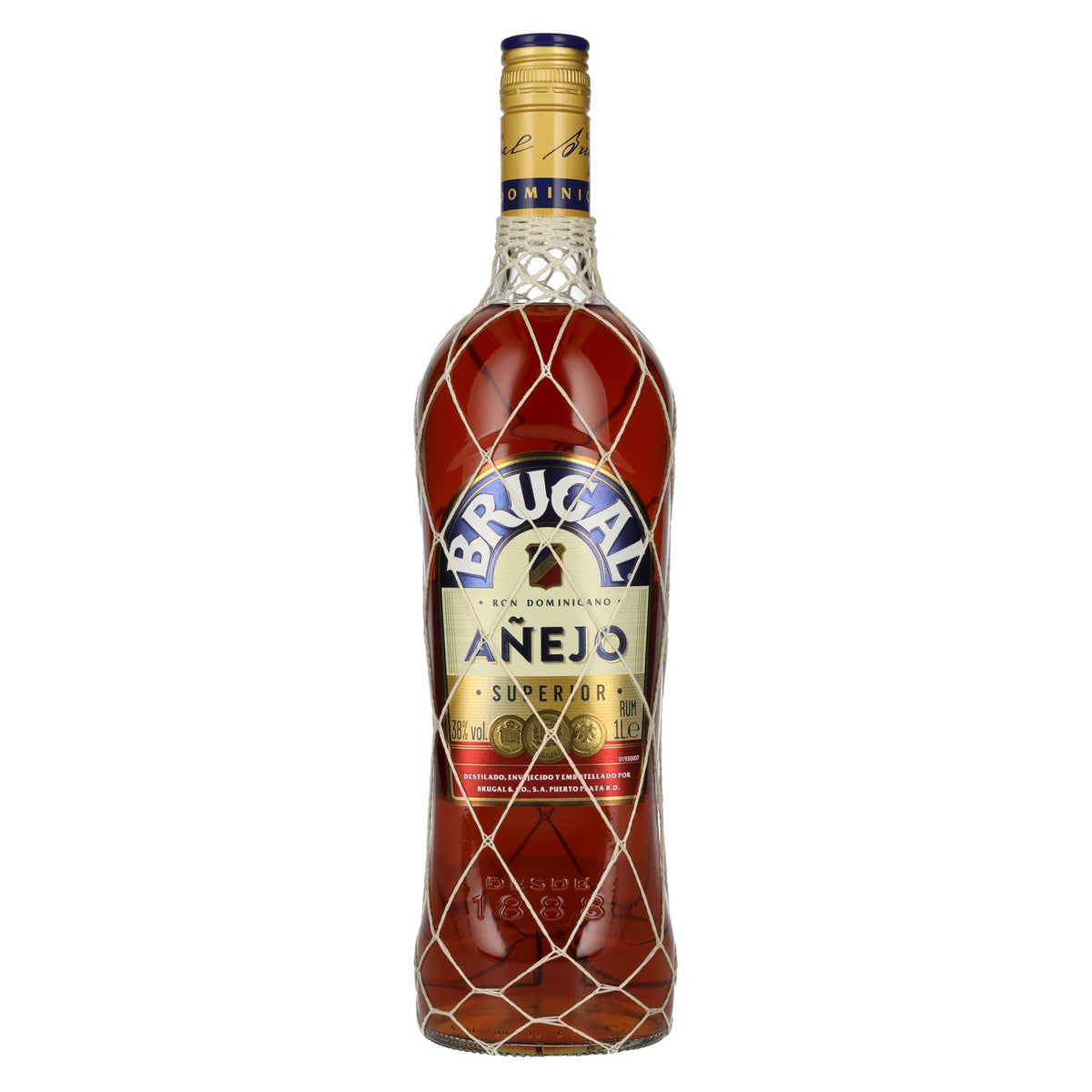 Brugal AÑEJO Superior Roner Dominicano 38% Vol. 1l